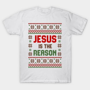 Jesus Is The Reason Ugly Sweater T-Shirt